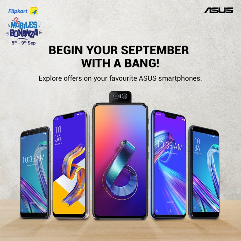 ASUS Zenfone Flipkart's Mobiles Bonanza Sale Techtictok